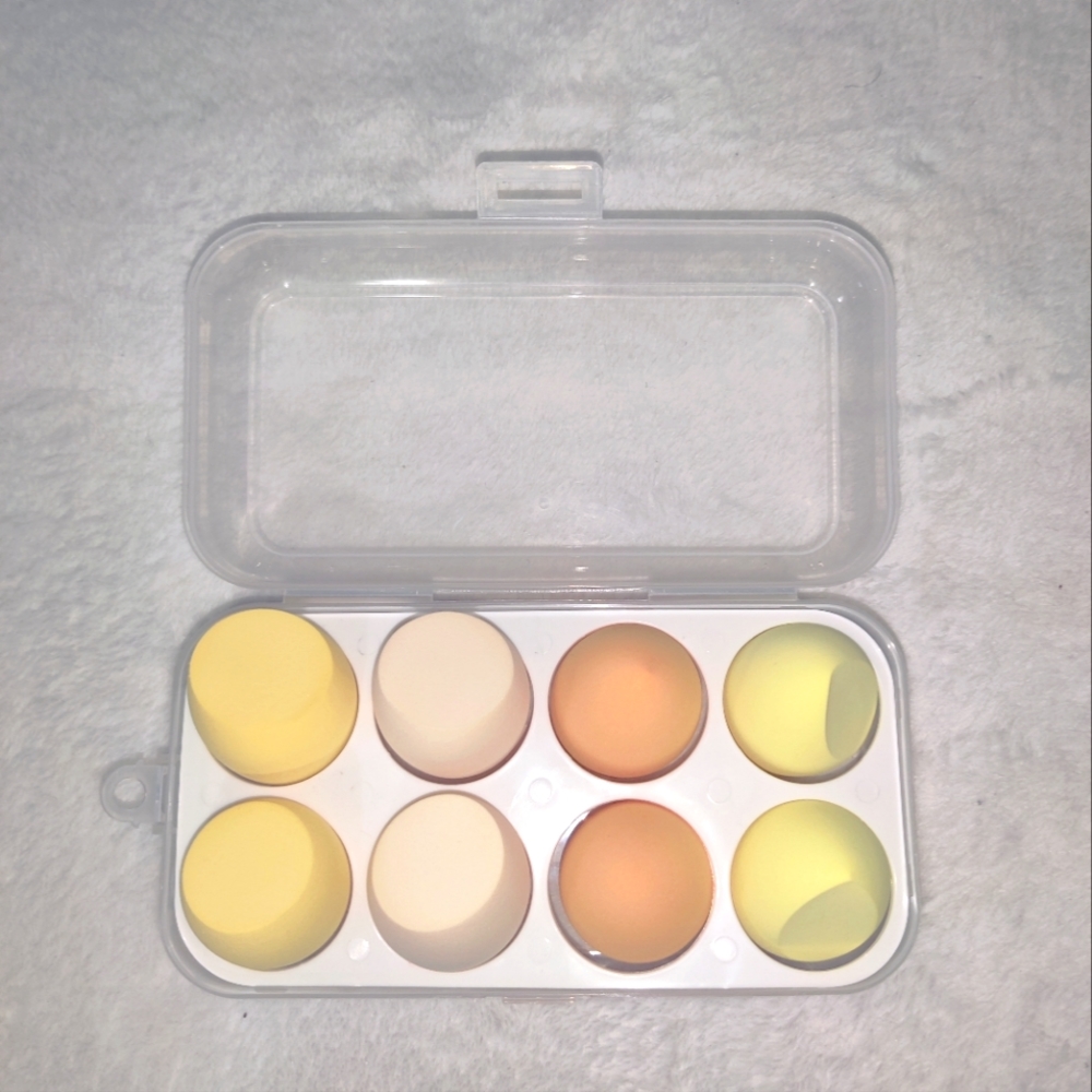 NWT 8pcs Make-up Sponge set with box